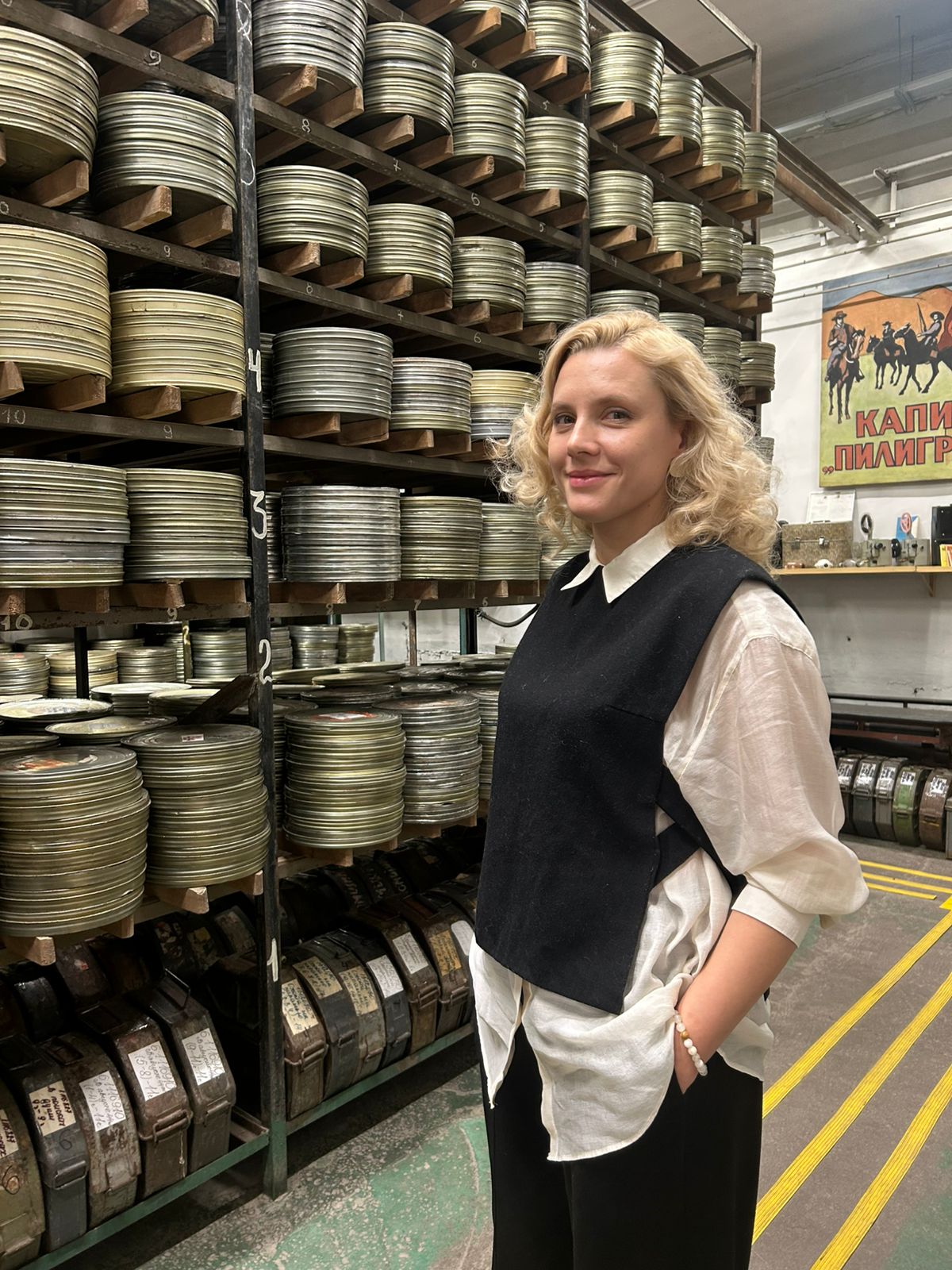 20 октября в гостях у «Енисей кино» побывала исполнительница главной роли в сериале «Ронин» — Любовь Баханкова